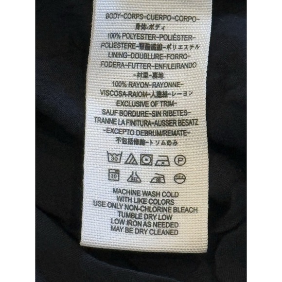 FREE PEOPLE Morning Light Satin Mini Dress in Black Poppy Floral/Polka Dot Sz 8 - Picture 13 of 16